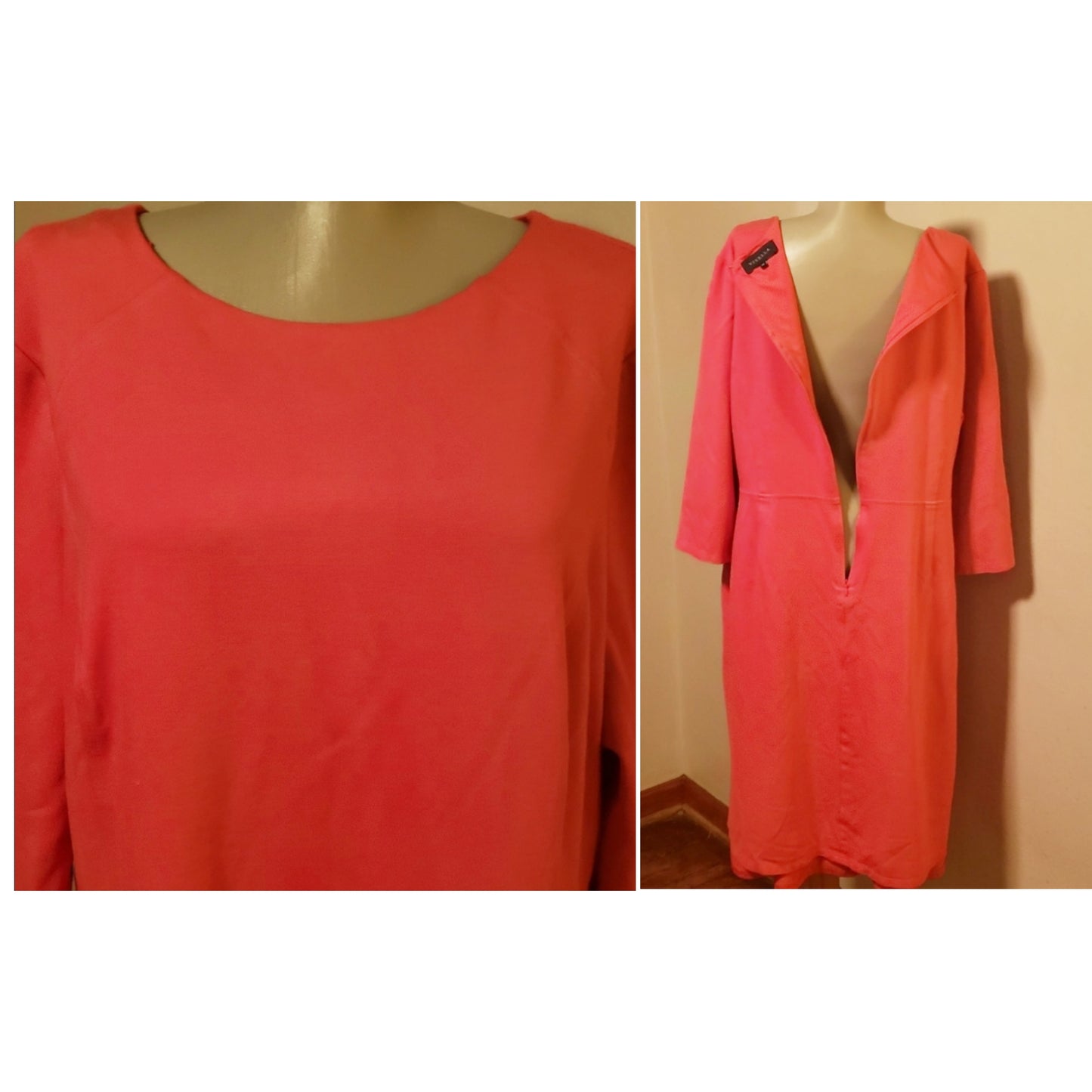 UK's Viyella quality red dress. Sz 20