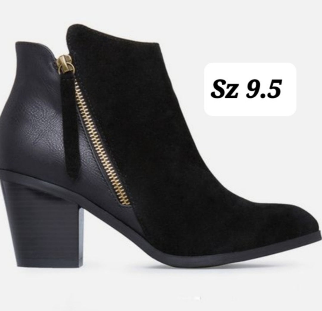Just Fab KeKe bootie. Sz 9.5
