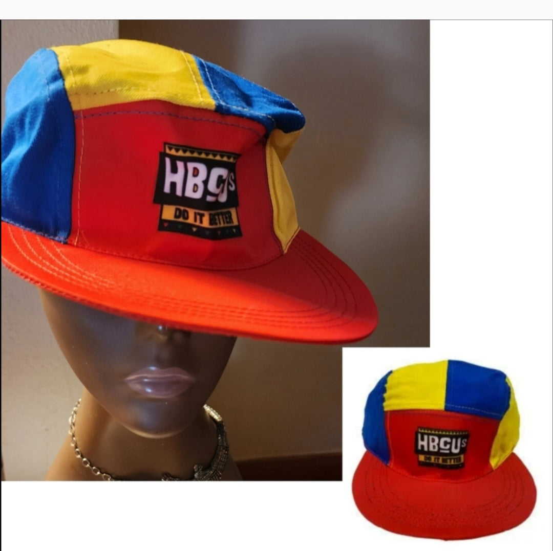 Tones of Melanin 5 panel Hbcu Hat. New