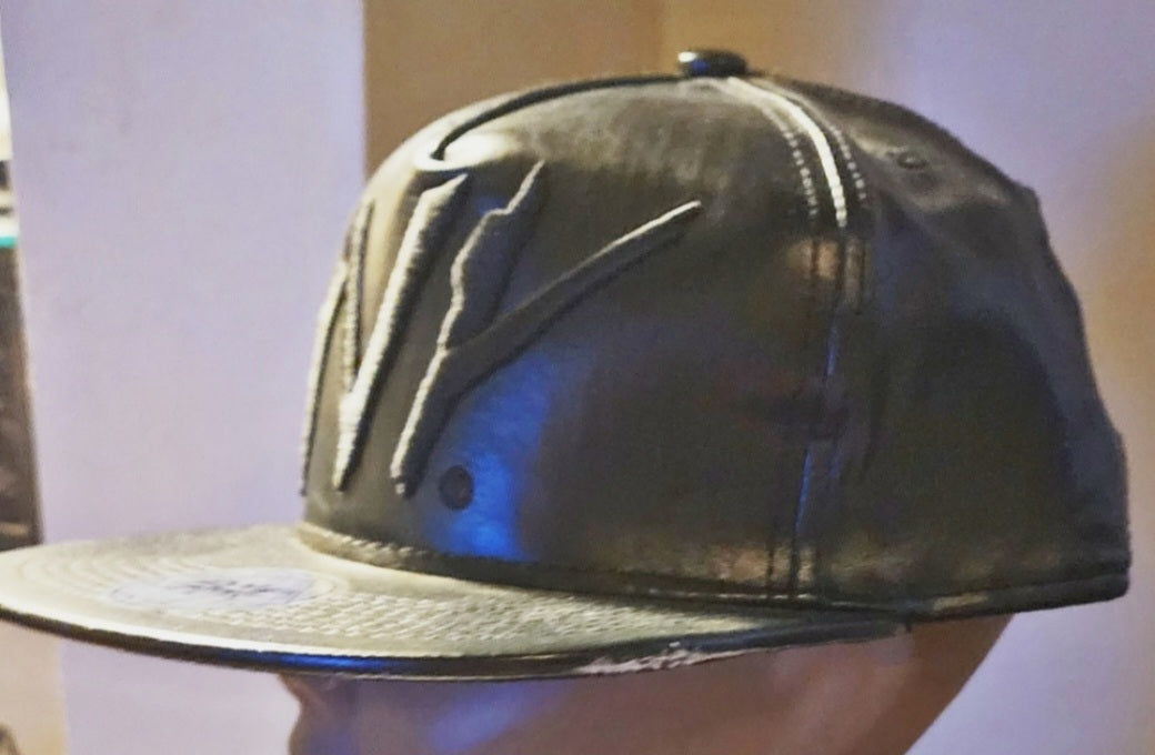 The Rocksmith NY Snapback Hat in Black. Black on Black. *out of stock everywhe
