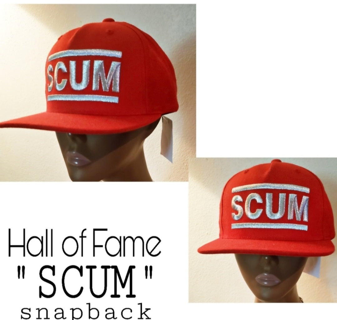 Hall of Fame SCUM snapback . Nwt