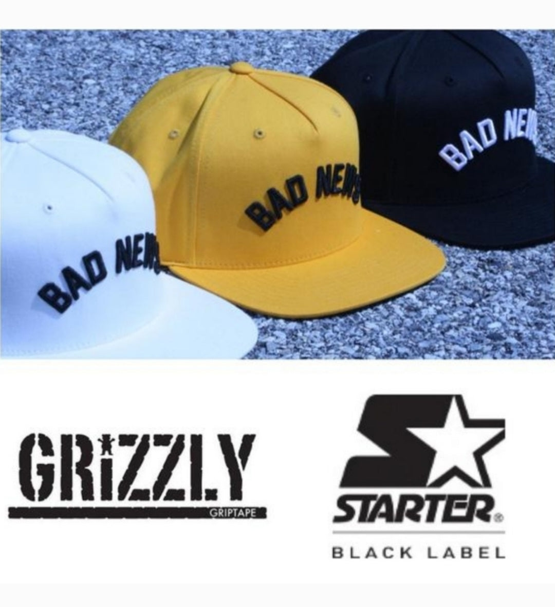 1976 Bad News Snapbacks. NWT. Starter cap