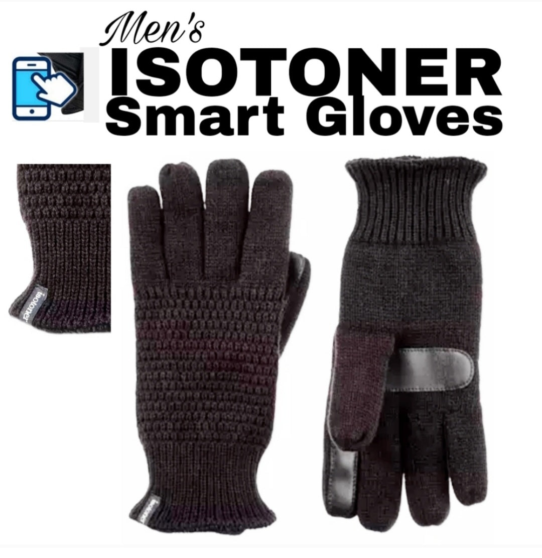 Isotoner Signature
Men's Textured Knit Touchscreen