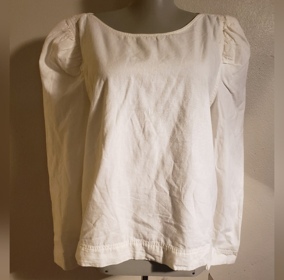 A.N.A puff sleeve top. Sz XL