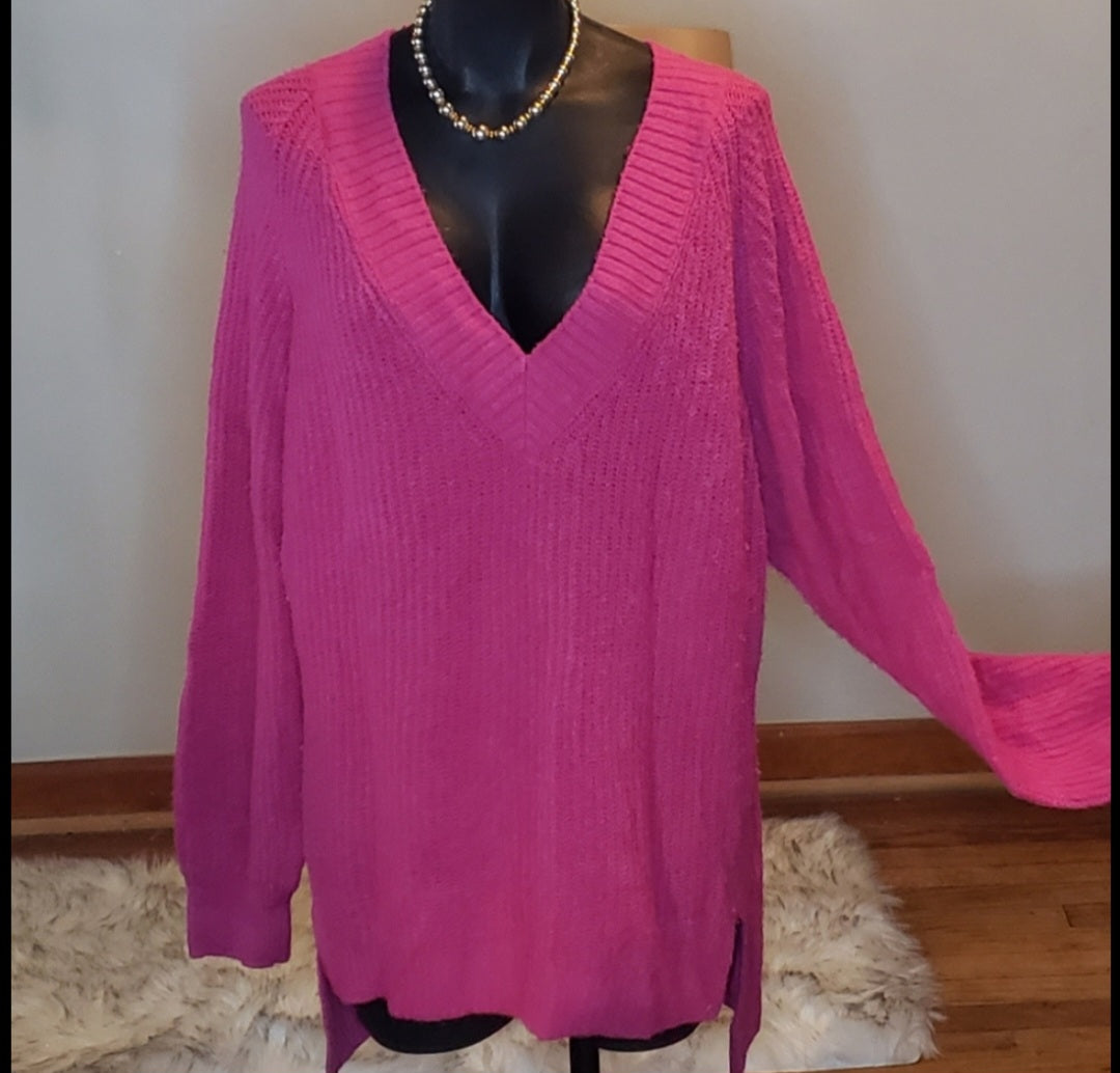 A.N.A. V-neck sweater. Sz Lrg