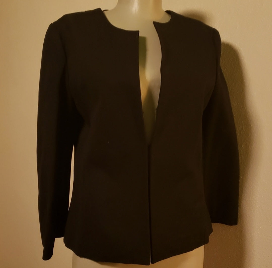 Ann Taylor collarless jacket/blazer. Sz Sm