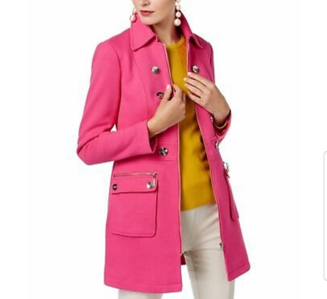 INC stand collar knit coat. Sz XS