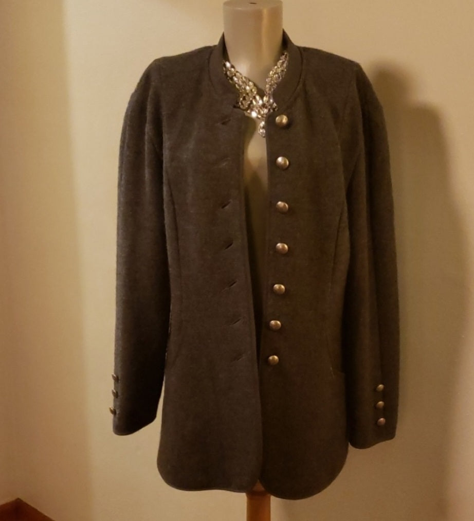 Geiger of Austria wool swtr/jacket. ⭐Sz. 40 (XL)