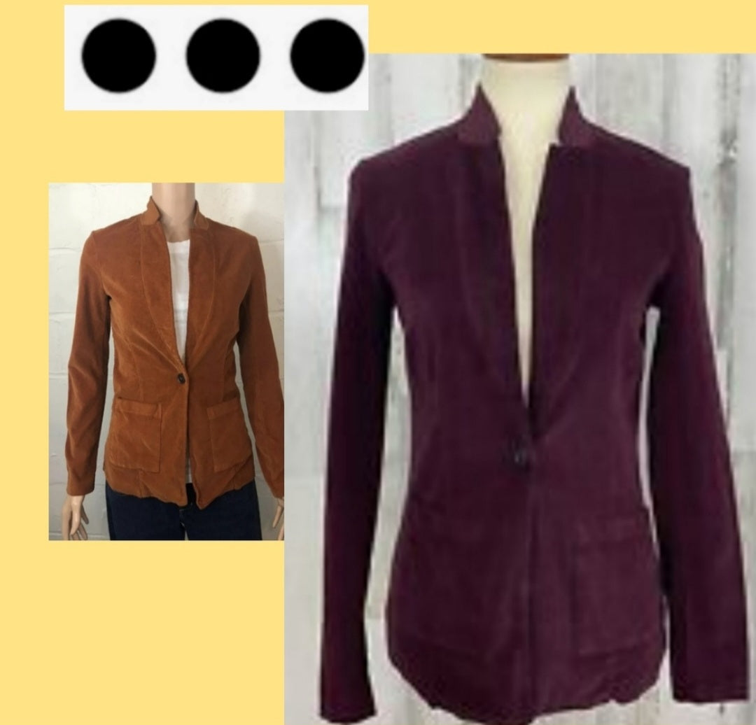Three Dots corduroy jacket. Sz Large