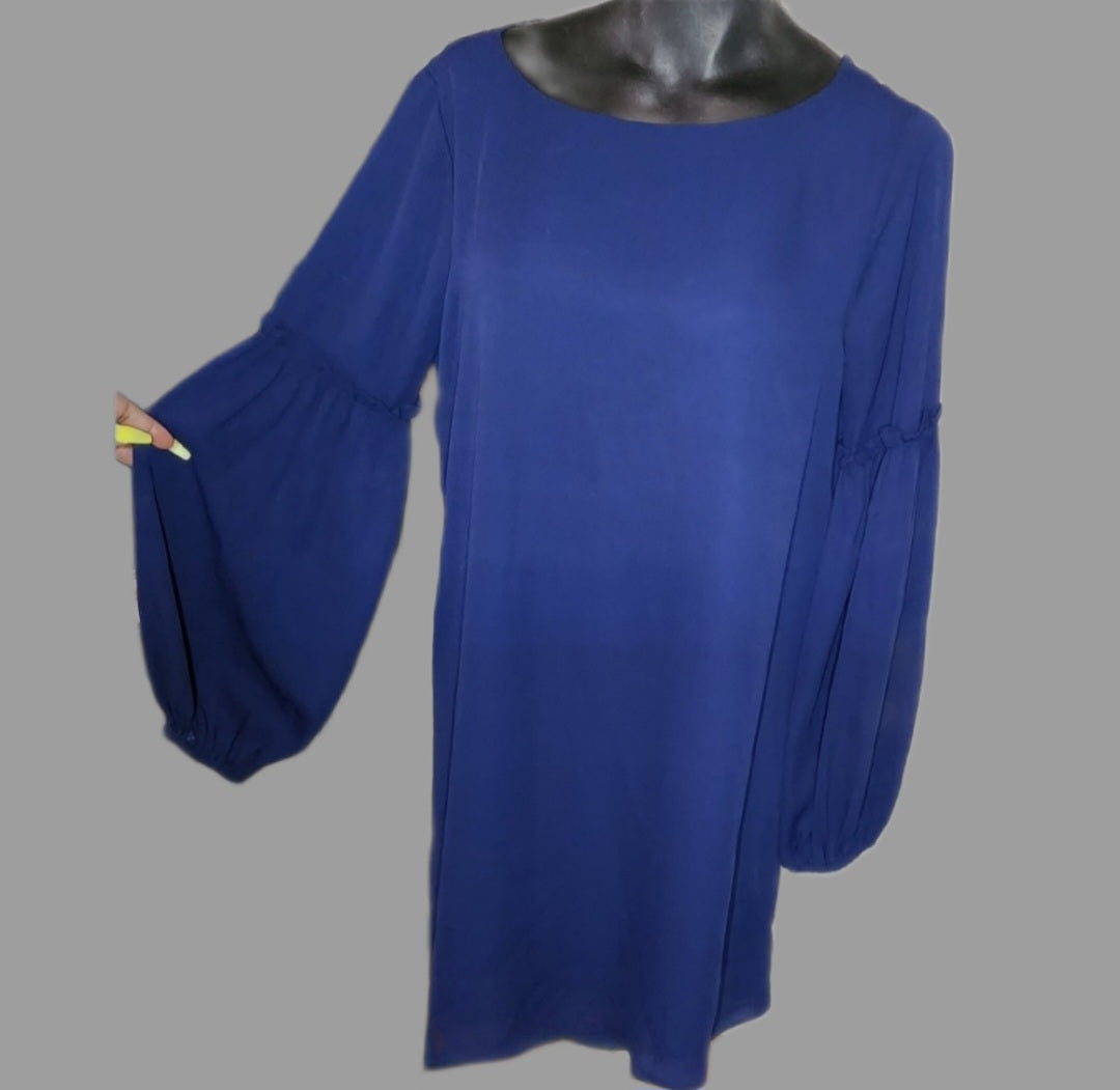 Three Eighty Two Victoria Ruffle Sleeve Mini. Sz XS. Deal!