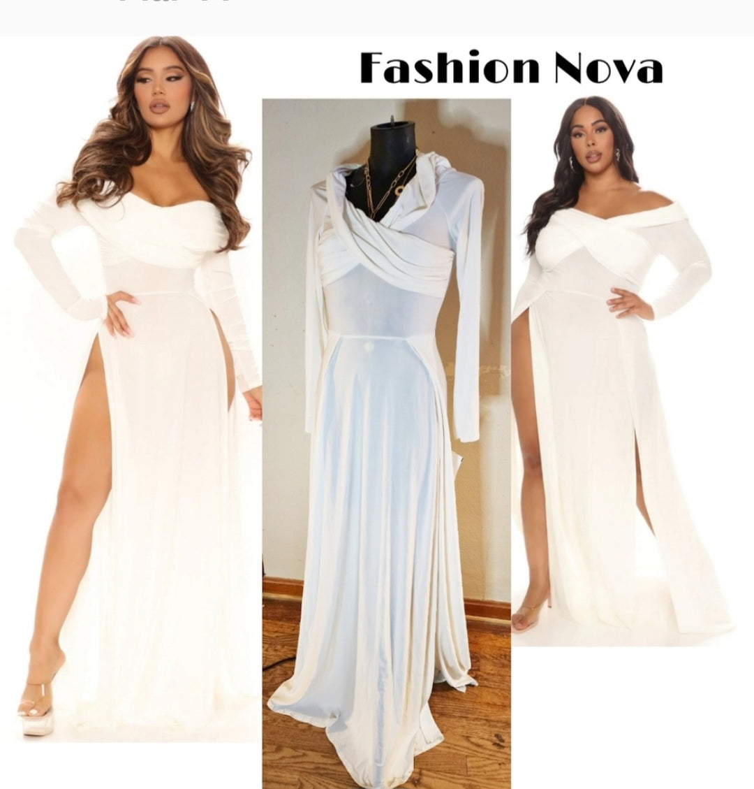 Fashion Nova Nicole Maxi Dress. Sz XS
