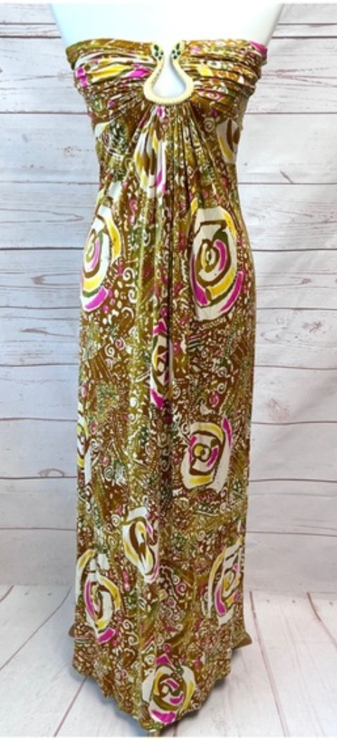 Sky maxi dress. Sz Sm