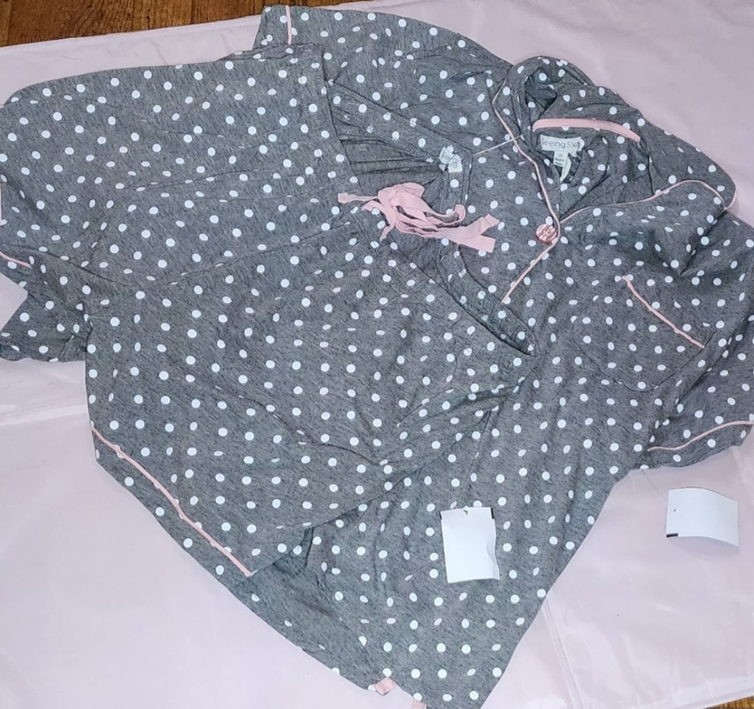 Seeing Stars pajama short set. Plus size 2x. New