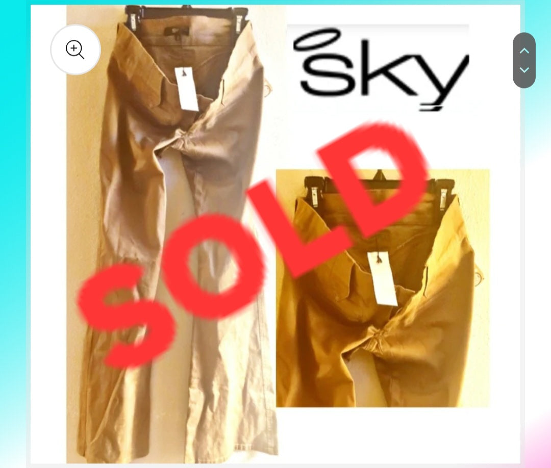Sky khaki pants. Sz 2