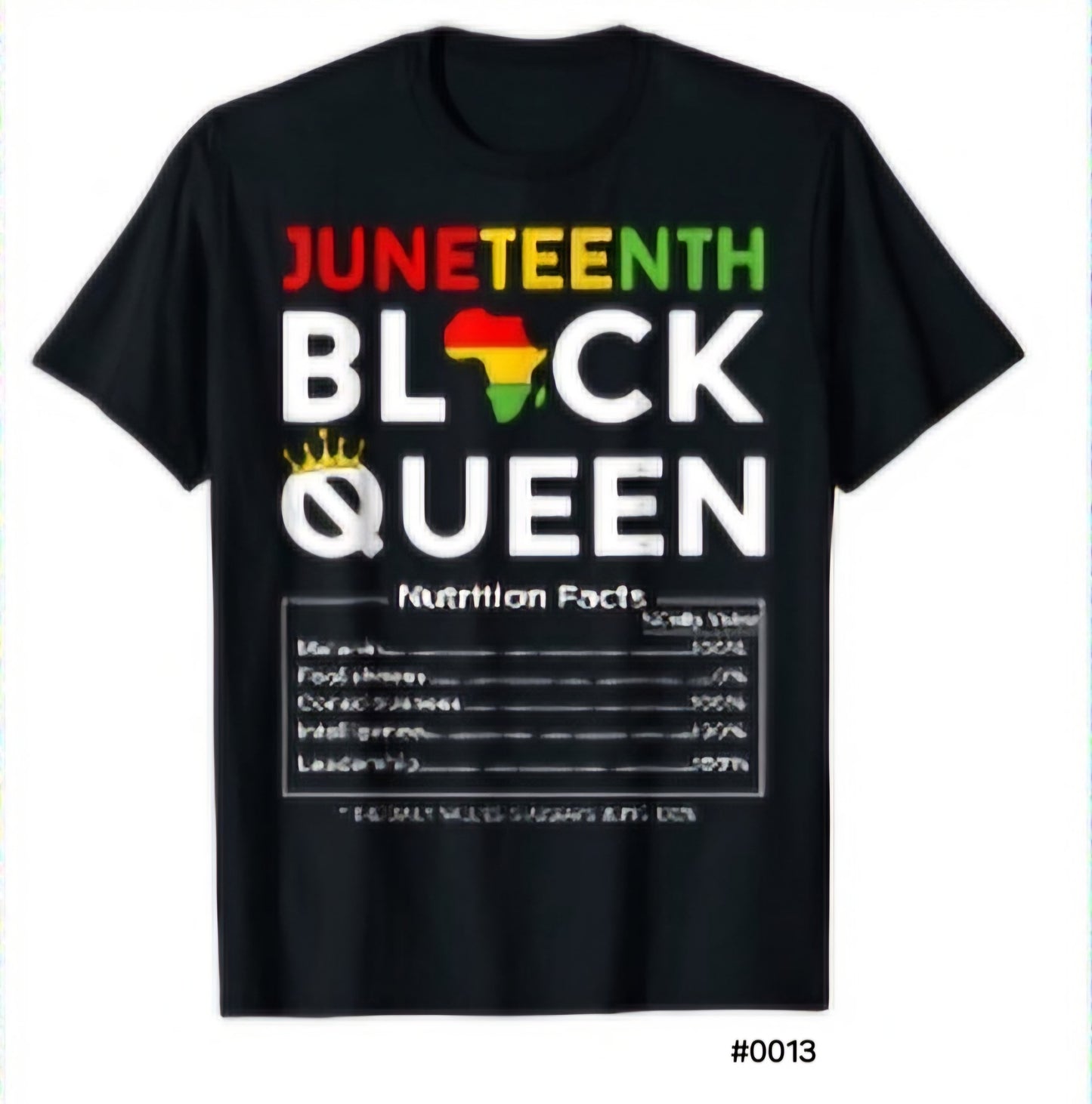 Juneteenth Holiday Celebration T-Shirt #00013