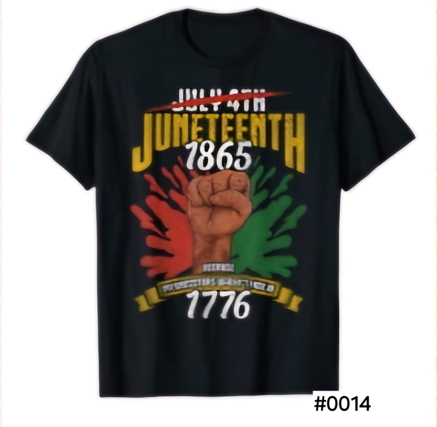 Juneteenth Holiday Celebration T-Shirt #00014.