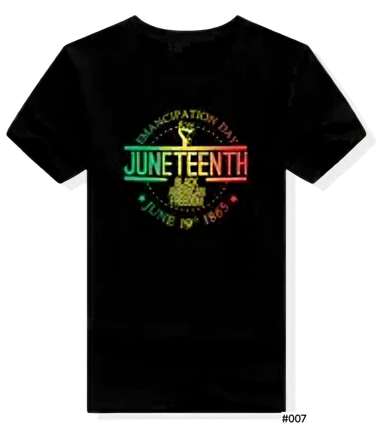 Juneteenth Holiday Celebration T-Shirt #0007