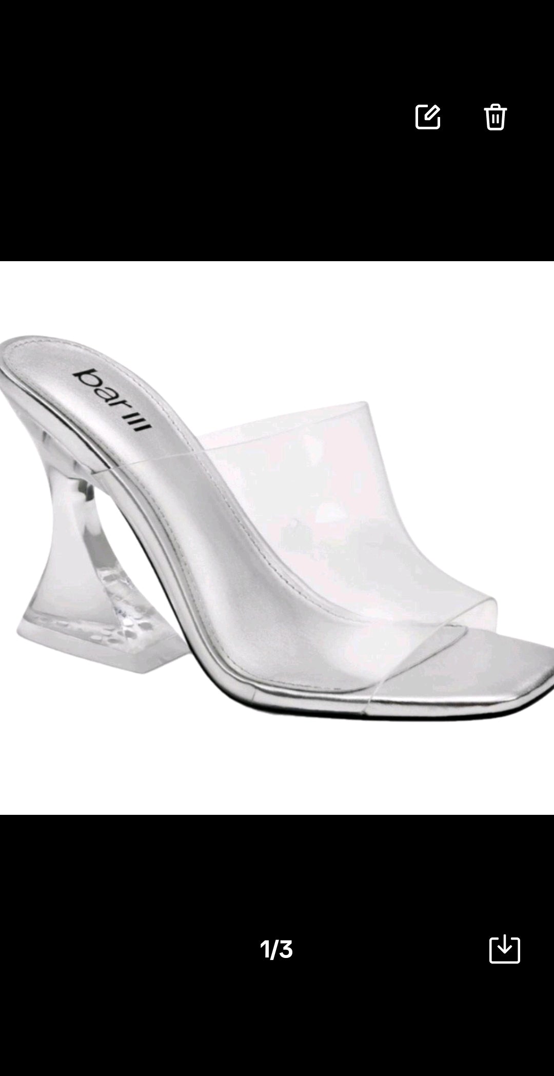 BAR III Cherr Slide Sandals. Sz 10. NIB Women Footwear