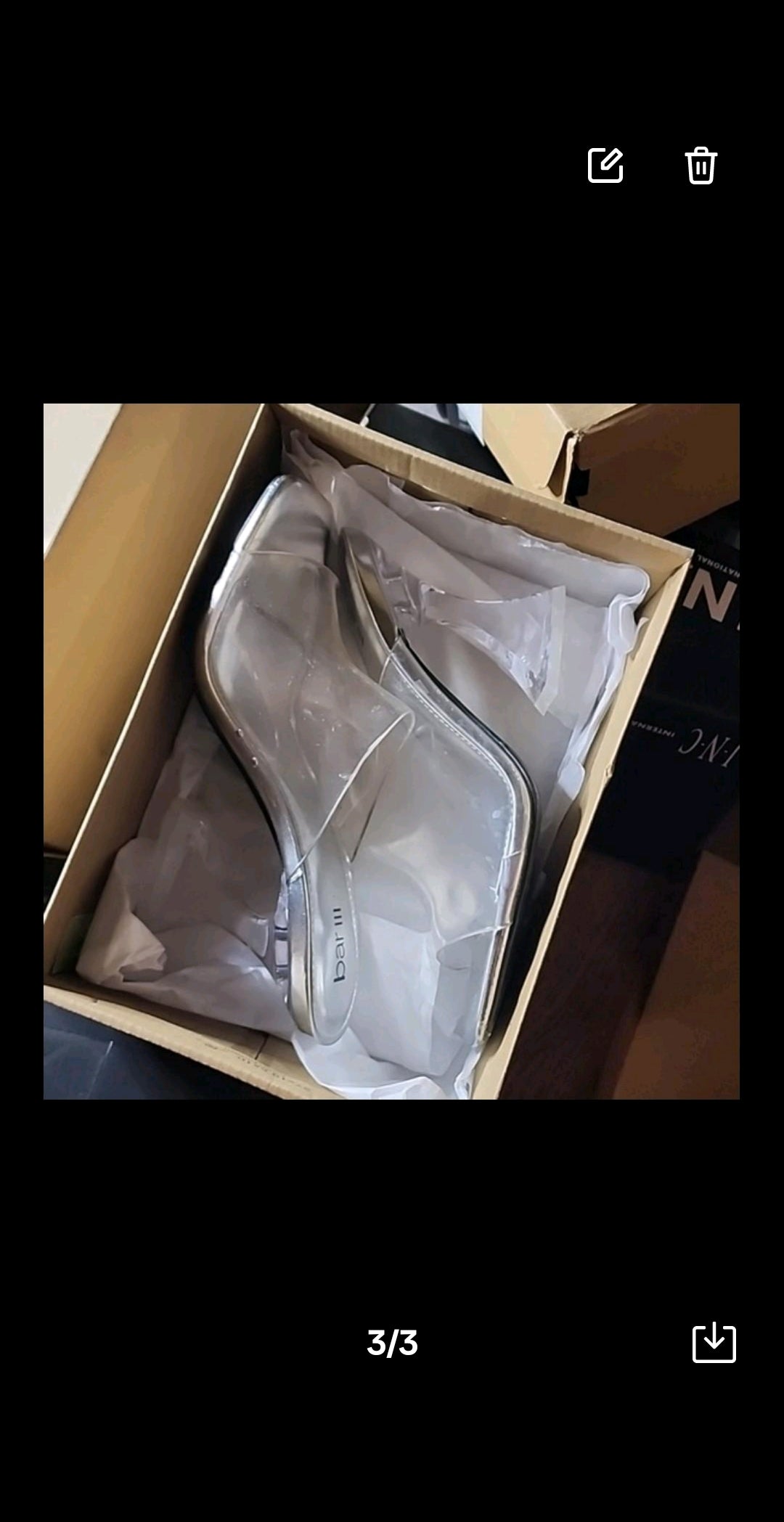BAR III Cherr Slide Sandals. Sz 10. NIB Women Footwear