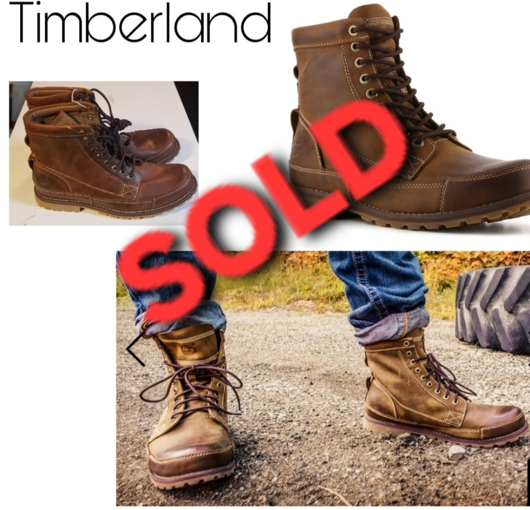 Auth Timberland Earthkeepers. New Sz 12W.