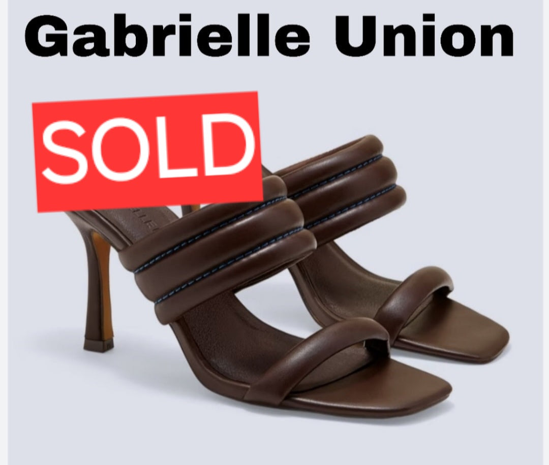 Gabrielle Union puffy mule. Sz 10. New