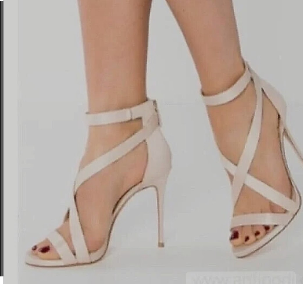 Vince Camuto Women's Devinhara High Heel Dress Heeled Sandal. Gold. Sz 10.5