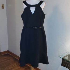 City Chic black dress. Size 14w.