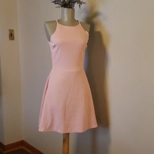 Aqua skater dress. Sz S