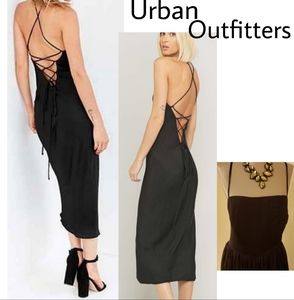 Urban Outfitters low back strappy maxi. Sz Lrg