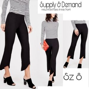 Supply & Demand
Hi-Lo Kick Flare Ankle Pant Sz 8