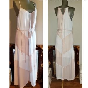 Lovestitch color block Chevron pattern dress. Sz S