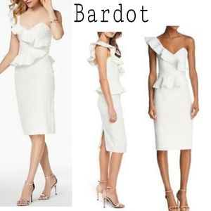 Bardot one shoulder party/evening dress. Sz 10