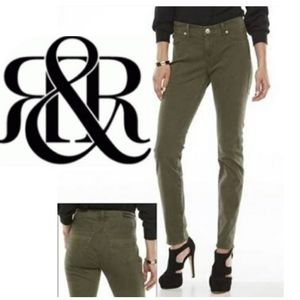 Rock Republic "Kashmiere" khaki green pants. Sz 4
