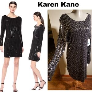 Karen Kane Sequin Sheath Dress. Org $178. Sz XL