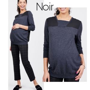 Noir Maternity
Mixed Media Sweater. Sz XXL