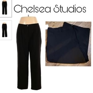 Chelsea Studio blk plus size pants sz 34wp