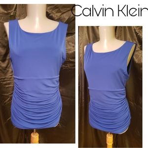 Calvin Klein royal blue top. Sz med