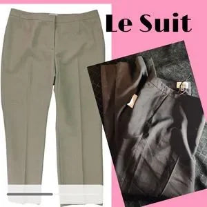 Le Suit gray slacks. Sz 18.