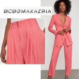 BCBGMAXAZRIA Pleated Ankle Pants. ORG $198. Sz Med. NWTs. DEAL!!
