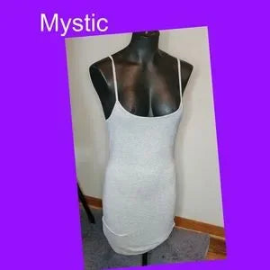 Hem & Thread large tank dress. Gray. New with tags