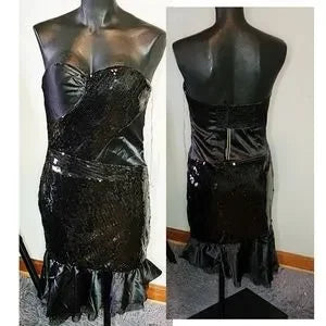 Lucy and Co sequin dress. Sz Large
