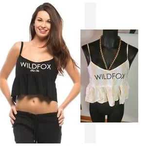 Wildfox Bel Air Costa Top. Striped. Sz Sm