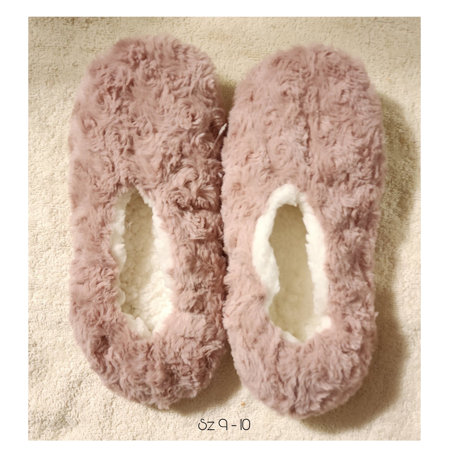 Super soft ballerina Slippers.  Sz 9-10.  Label removed.  Nordstrom's.