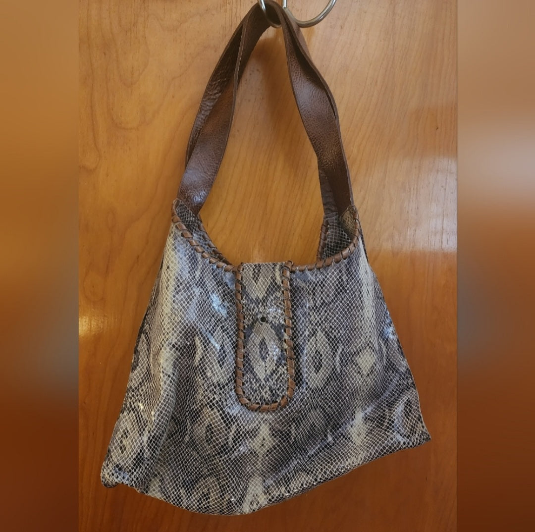 Carla Mancini snake handbag. Beautiful!  DEAL!