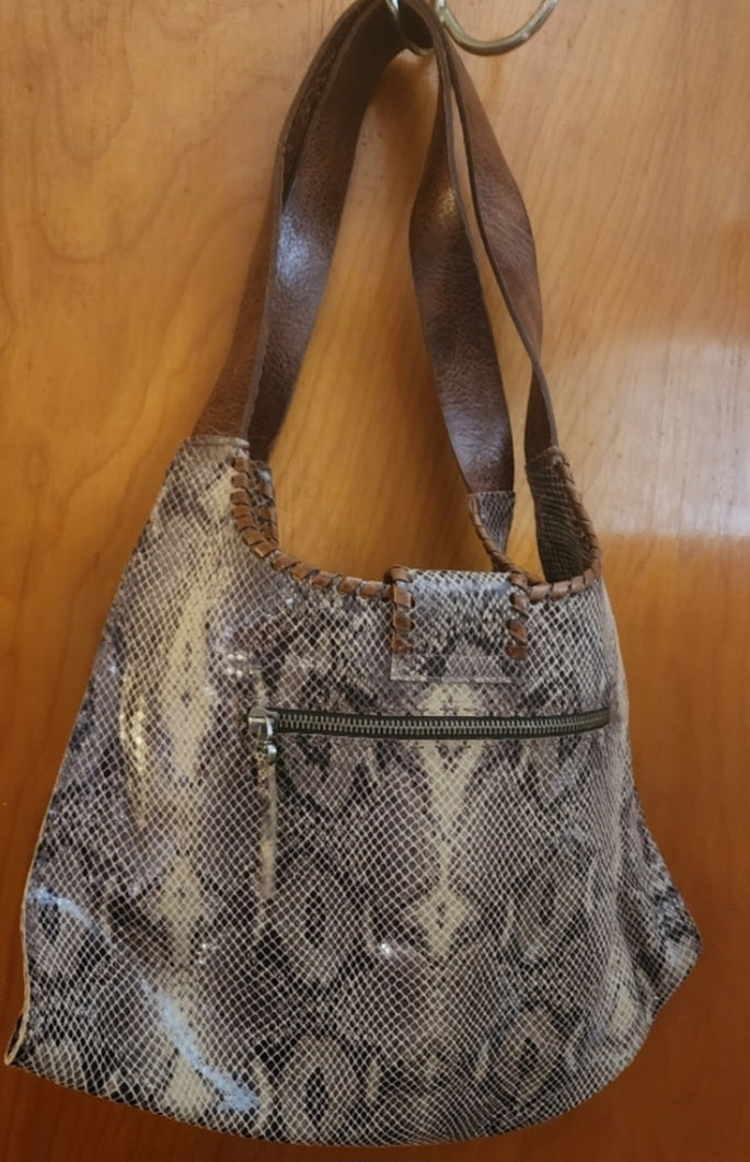 Carla Mancini snake handbag. Beautiful!  DEAL!