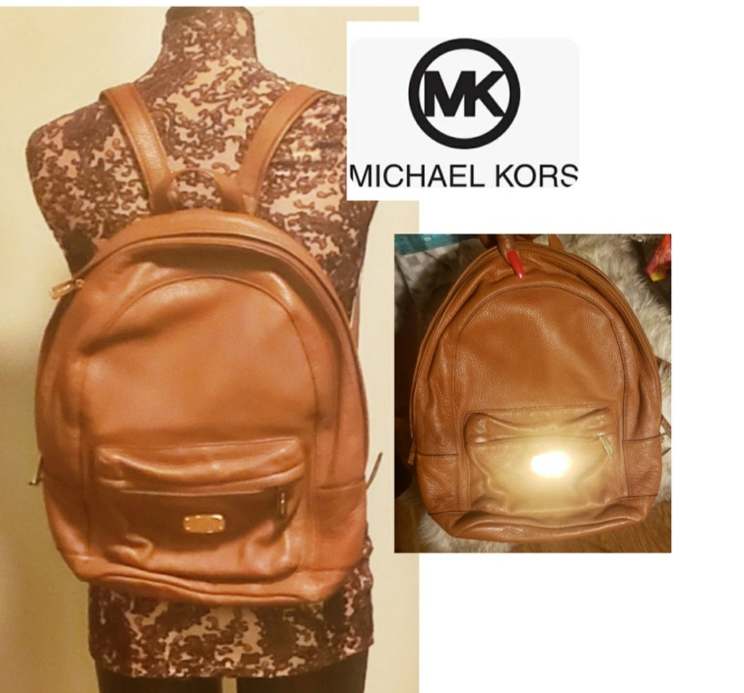 Michael Kors large backpack. FIRM!