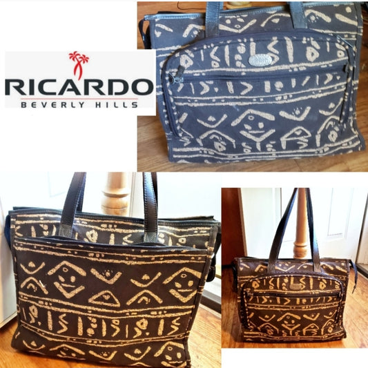 Ricardo B. Hills Tribal Tapestry Duffle Weekender