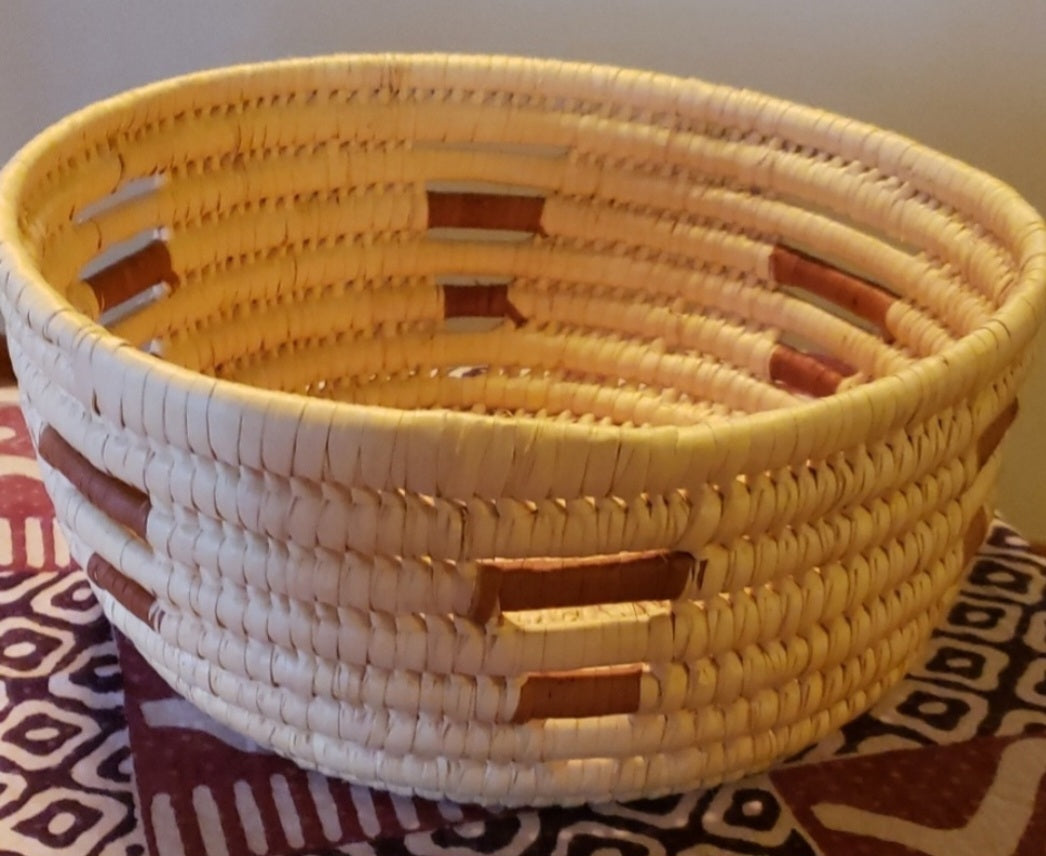 Tanzania papyrus table top baskets.