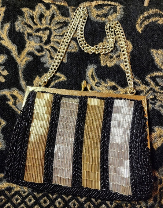 Vintage La Regale LTD Beaded Purse/ evening bag/ clutch