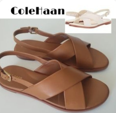 Cole Haan Sz 10.5 Leather Sandal Fernanda